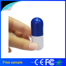 Plastic Capsule Pill Shape USB Flash Memory Stick